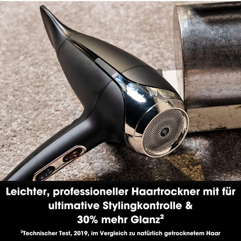 ghd helios Haartrockner, professioneller Haartrockner mit bürstenlosem Motor und Ionen Technologie S