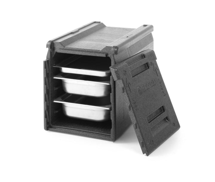 HENDI Thermo Catering Container, mit 5 Einschüben für GN-Behältern mit einem Abstand von 65mm, Therm