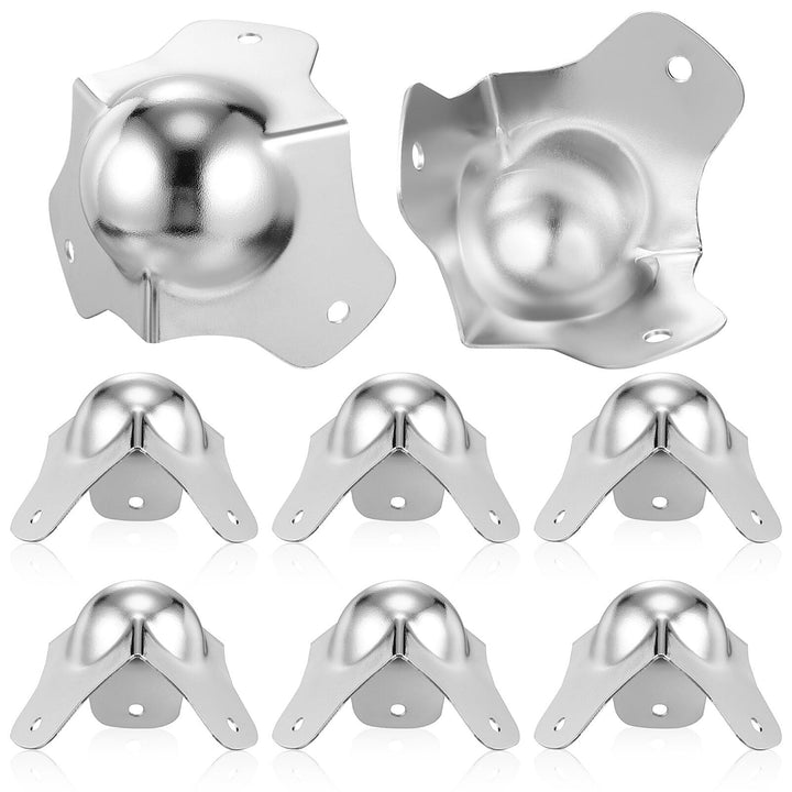 Milisten Metall Kugel Eckenschutz 7X6.5X6 cm Robuster Kantenschutz Für Flugschrank & Aufbewahrungsko