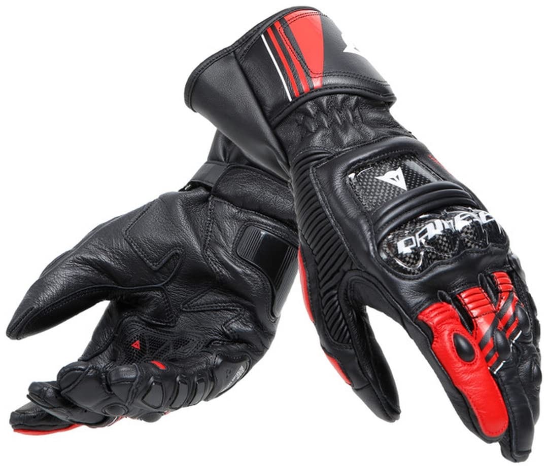Dainese Druid 4 Motorradhandschuhe M BLACK/LAVA-RED/WHITE, M BLACK/LAVA-RED/WHITE