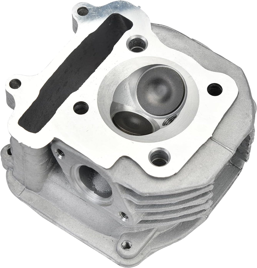 GOOFIT Zylinderkopf Motor Zylinderkopf mit Ventil Teile Ersatz für GY6 150cc 157QMJ 152QMI Chinesisc