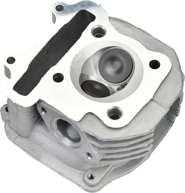 GOOFIT Zylinderkopf Motor Zylinderkopf mit Ventil Teile Ersatz für GY6 150cc 157QMJ 152QMI Chinesisc