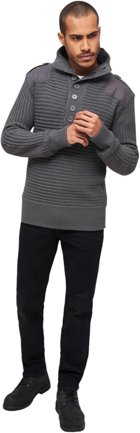 Brandit Herren Alpine Pullover, Anthrazit