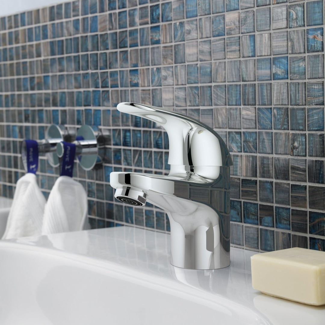 GROHE Swift - Einhand-Waschtischarmatur (Einlochmontage, Auslauf mit Mousseur), chrom, 23264000
