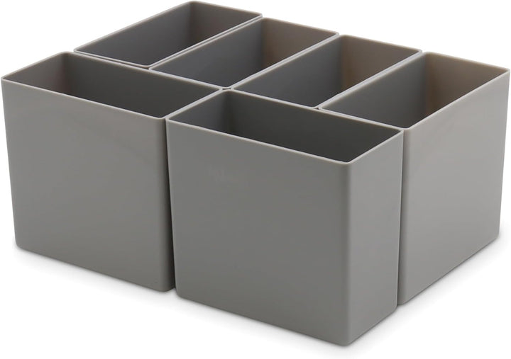1a-TopStore 10 Stk. Einsatzkästen Einsatzboxen Schubladen-Einsatzkasten Sortierboxen, 32 Grössen, 5
