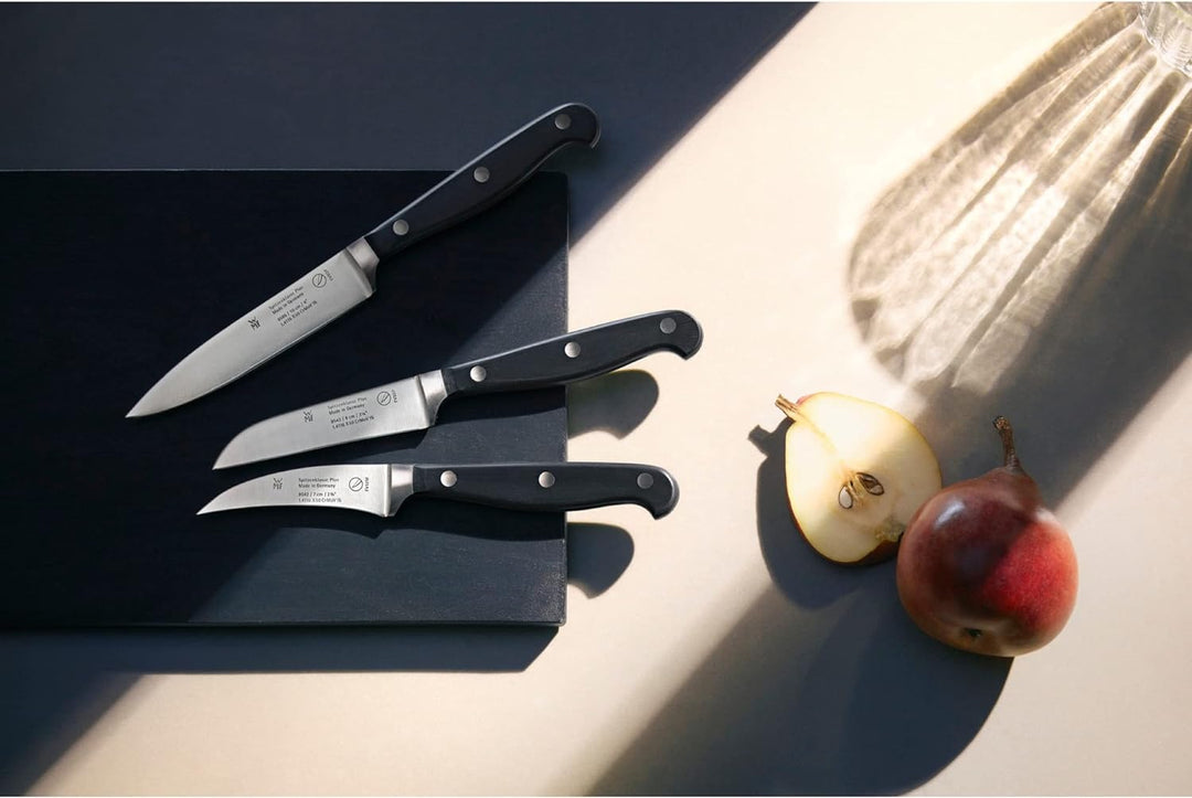 WMF Spitzenklasse Plus Messerset 3teilig, Made in Germany, 3 Messer geschmiedet, Küchenmesser Set, S