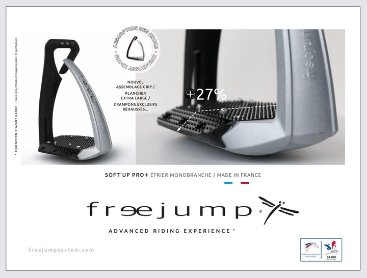 Freejump Soft Up Pro Plus Steigbügel Chocolate
