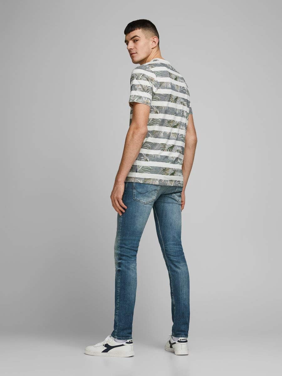 JACK &amp; JONES - Glenn Original - JJ887 - Slim Fit - Herren Jeans Hose 30W / 32L Blau (Blue Denim), 30