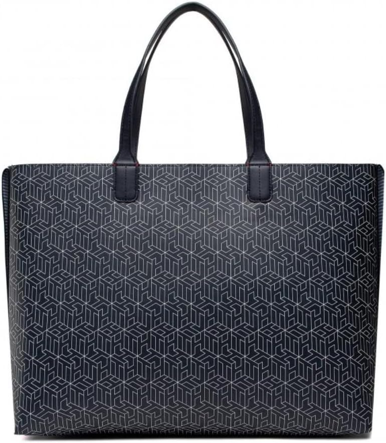 Tommy Hilfiger Iconic Tommy Tote Monogram Acc Desert Sky Monogram