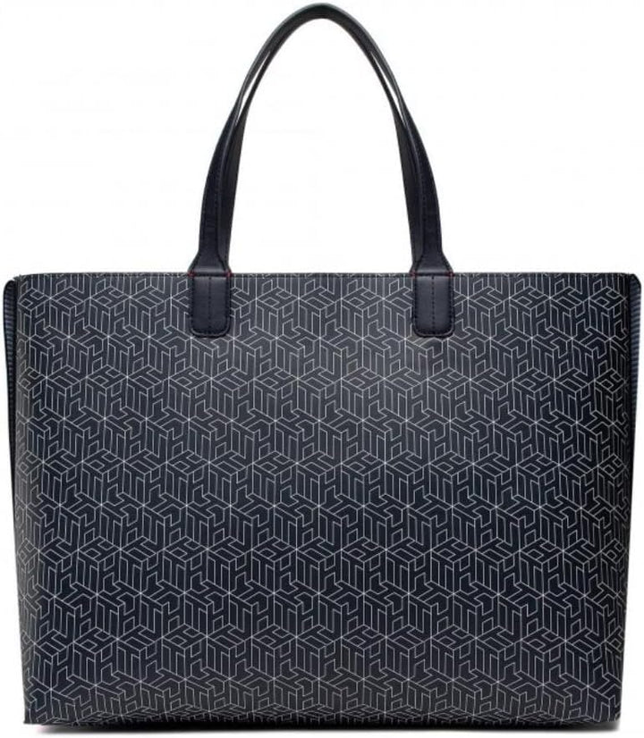 Tommy Hilfiger Iconic Tommy Tote Monogram Acc Desert Sky Monogram