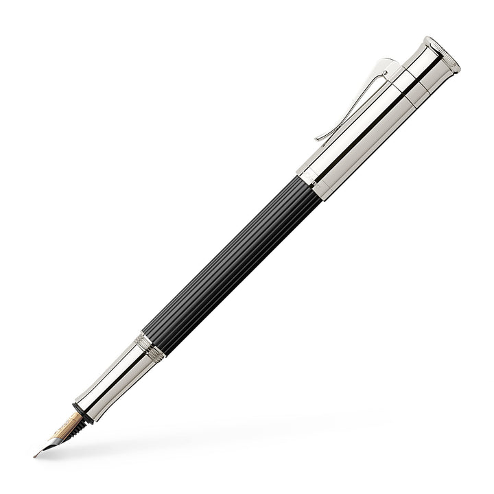 Graf von Faber-Castell 145552 - Füllfederhalter Classic, Ebenholz, Federbreite EF