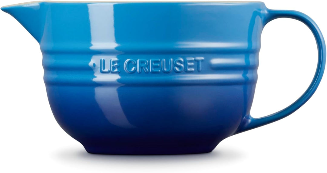 Le Creuset Steingut-Mischkanne, 2 Liter, Azure Blue, 70106202200002, Azure