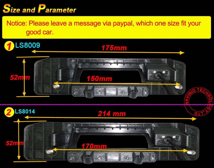 Kalakass 170°Winkel Auto HD CCD Kofferraum Rückfahrkamera Wasserdicht Rückansicht Kamera für ML 2013