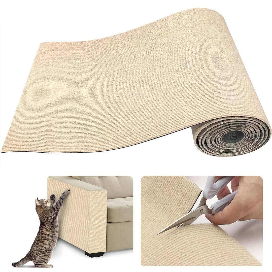 Selbstklebende Kratzschutzmatte für Sofa & Wand, 40x200 cm kratzschutz Sofa Katze - Trimmbarer Schut