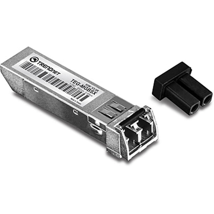 TRENDnet, TEG-MGBSX, SFP Multi-Mode LC-Modul, Bis zu 550 m (1804 Fuss), Mini-GBIC, Hot Pluggable, IE