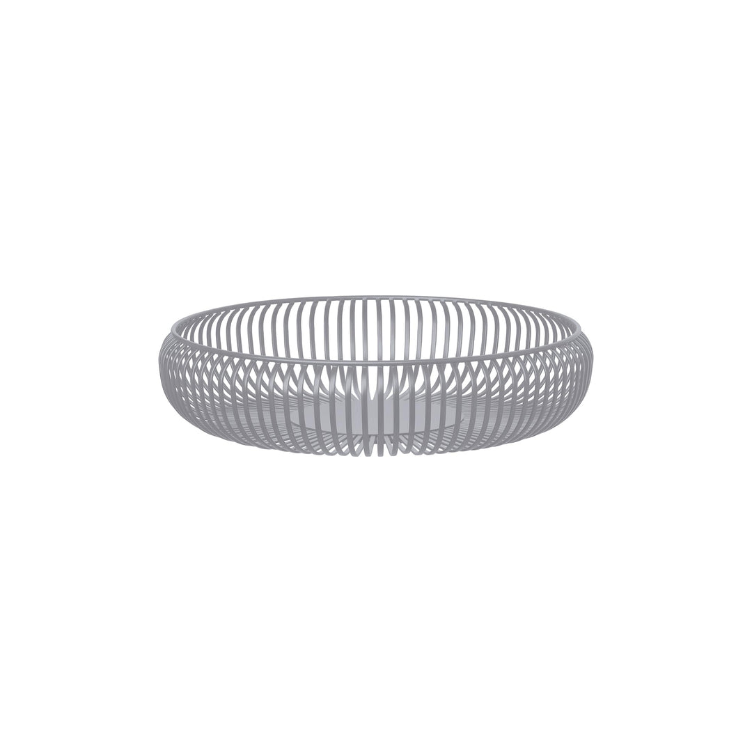 Blomus -LITO- Bowl | Obstschale aus hochwertigem Stahl | Dekoschale mit Streben in Steel Gray | Grös