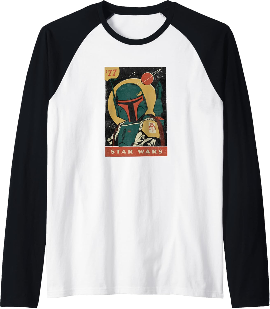 Star Wars Boba Fett Comic Cover 77 Raglan