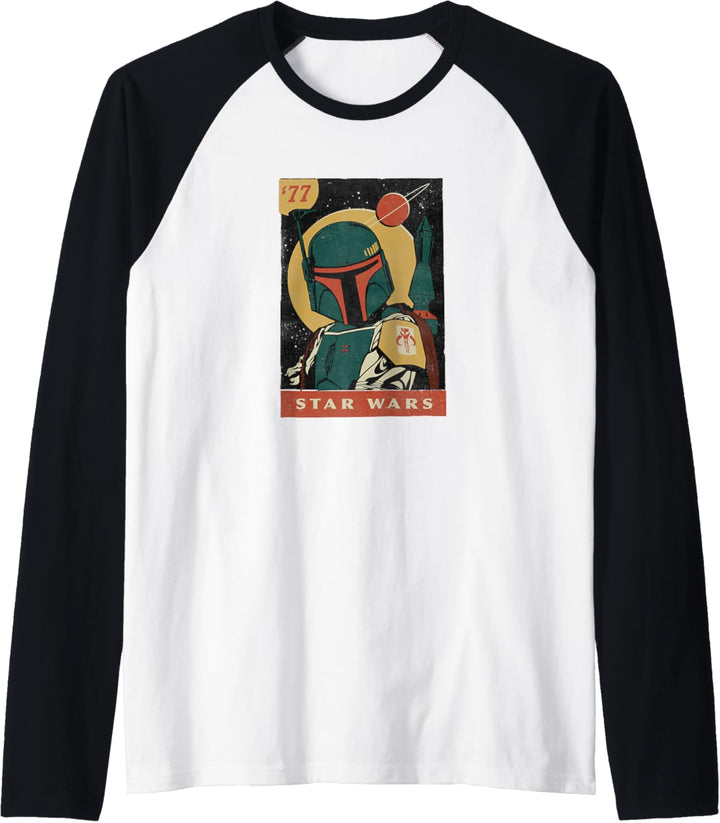 Star Wars Boba Fett Comic Cover 77 Raglan