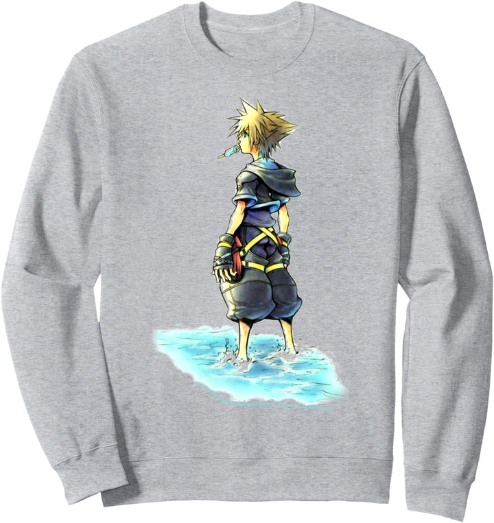 Disney Kingdom Hearts Sora Sea Salt Ice Cream Sketch Sweatshirt