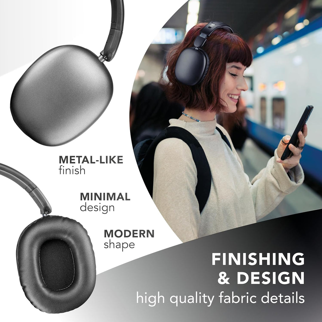 Music Sound MAXI3 Kabellose Over-Ear-Kopfhörer, Aktive Geräuschunterdrückung, Immersiver und Kristal
