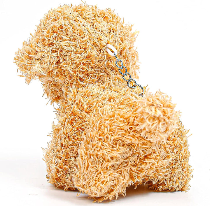 ANBOOR 6 Kleine Kuscheltiere 12cm Süsses Hündchen-Plüsch-Stofftier Mit Schlüsselanhänger Cuddly Toy