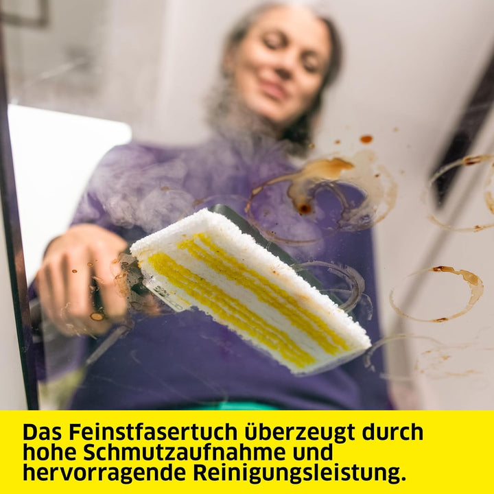 Kärcher Flexible Handdüse, Zubehör für Dampfreiniger, Dampfreiniger für Badewannen, Waschbecken, geb