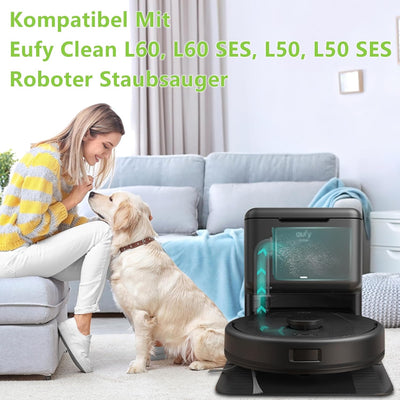 Ersatzteile Kompatibel mit Eufy Clean L60, L60 SES, L50, L50 SES Staubsaugerroboter Zubehör, 1 Haupt