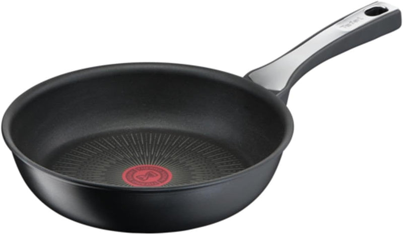 Tefal G25902 Unlimited On Bratpfanne | 20 cm | mit kratzfester Titanium Antihaft-Beschichtung | Ther