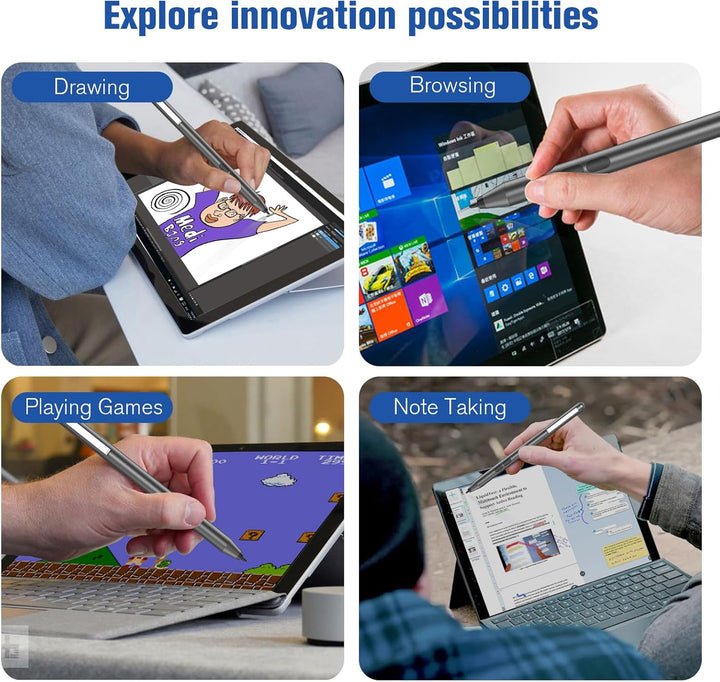 Stylus Stift HP, Pen für HP Envy/Spectre/Pavilion x360 und Andere Serien, Aktiver Digitaler Stift, 1