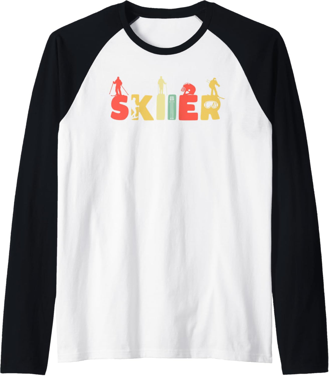 Retro Ski Skifahren Skier Apres-Ski - Vintage Ski Raglan