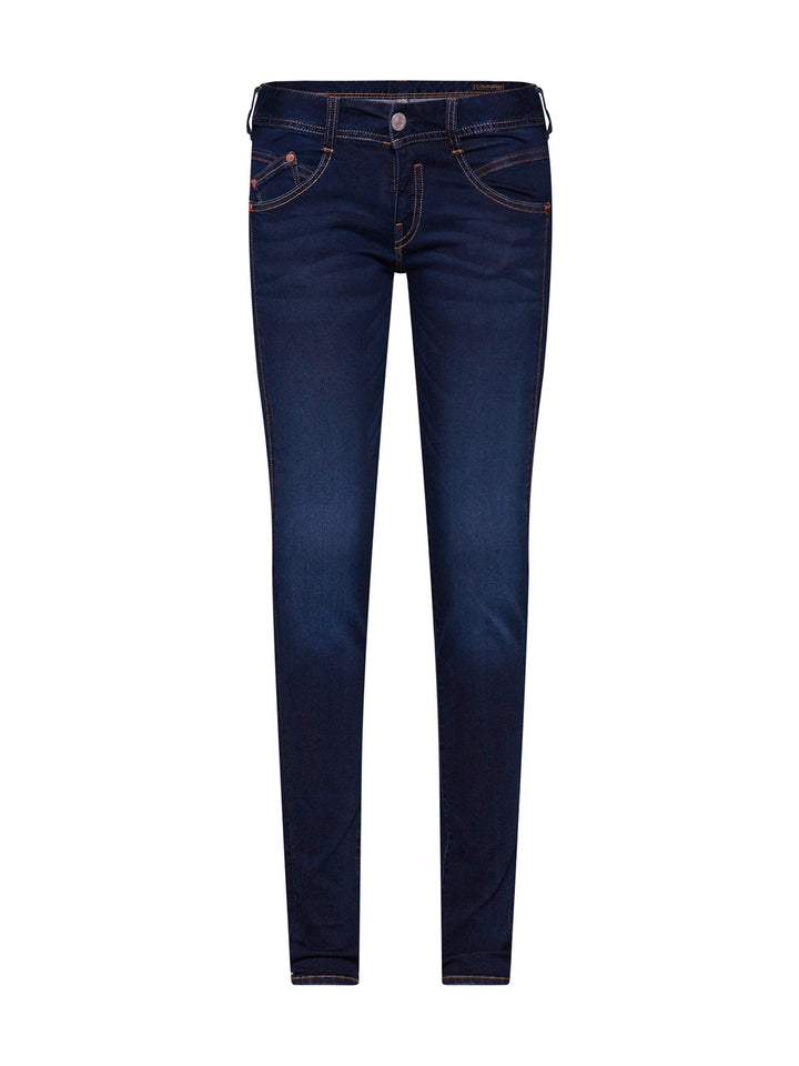 Herrlicher Damen Slim Jeanshose Gila Denim Powerstretch 25W / 32L Blau (Dull 044), 25W / 32L Blau (D
