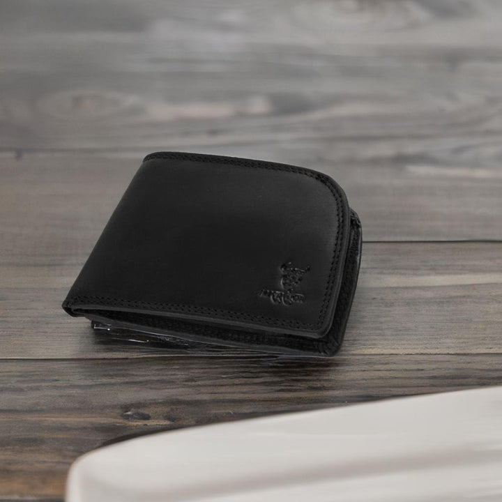MATADOR Geldbörse Herren Vordertasche Jeans Wallet for Men Portmonee Herren Geldbeutel mit RFID Schu