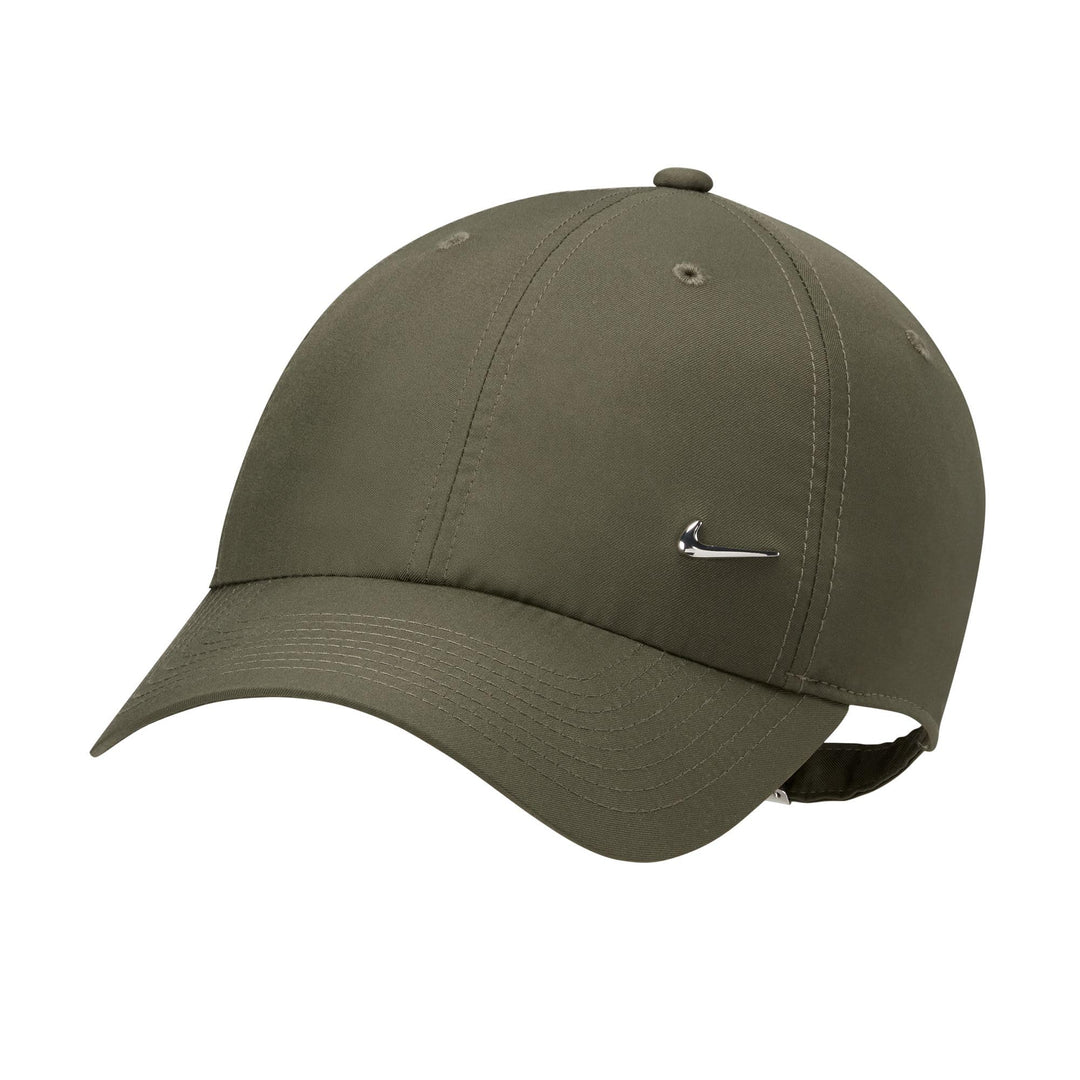 Nike Herren Baseballkappe Df Club S-M Medium Olive/Metallic Silver, S-M Medium Olive/Metallic Silver