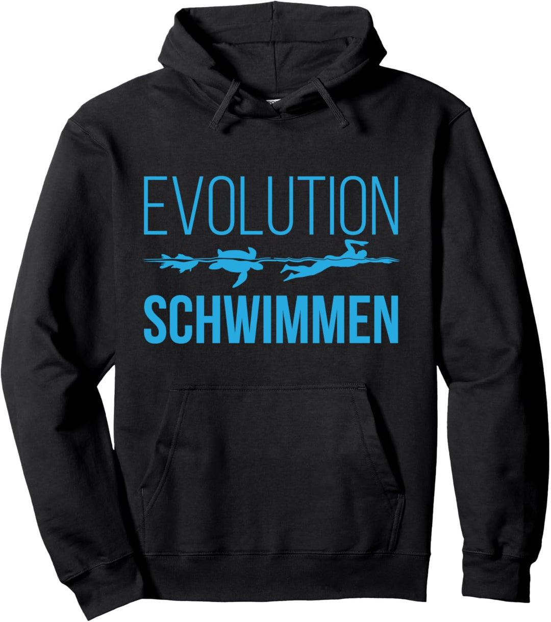 Wassersport Schwimmen Geschenke Spruch Schwimmer Pullover Hoodie