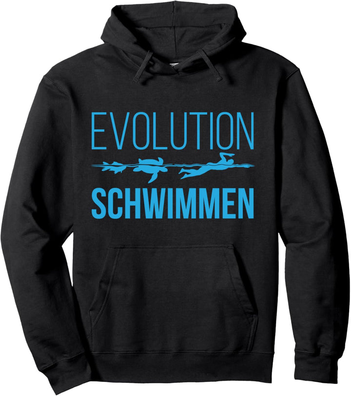 Wassersport Schwimmen Geschenke Spruch Schwimmer Pullover Hoodie