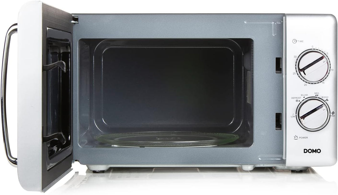 DOMO DO3020 Solo-Mikrowelle - 20 L - 700 W silber