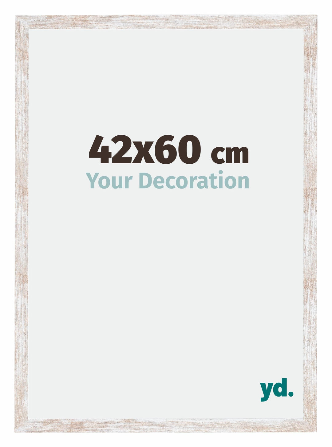 yd. Your Decoration - Bilderrahmen 42,00x60,00 cm - Bilderrahmen aus MDF mit Acrylglas - Antireflex