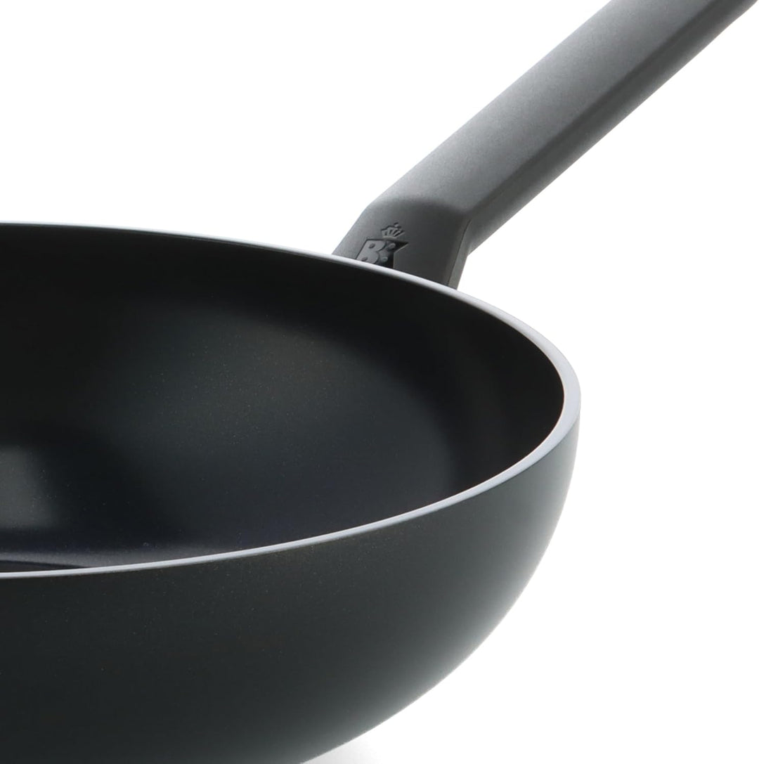 BK Blue Label Induction Antihaft-Keramik-Wok, Ø 28 cm/3,7 l, PFAS-frei, Induktionsgeeignet, Ofenfest