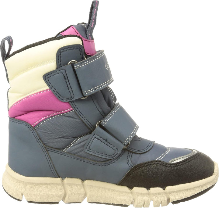 Geox Mädchen J Flexyper Girl B Ab Stiefeletten 29 EU Avio Fuchsia, 29 EU Avio Fuchsia
