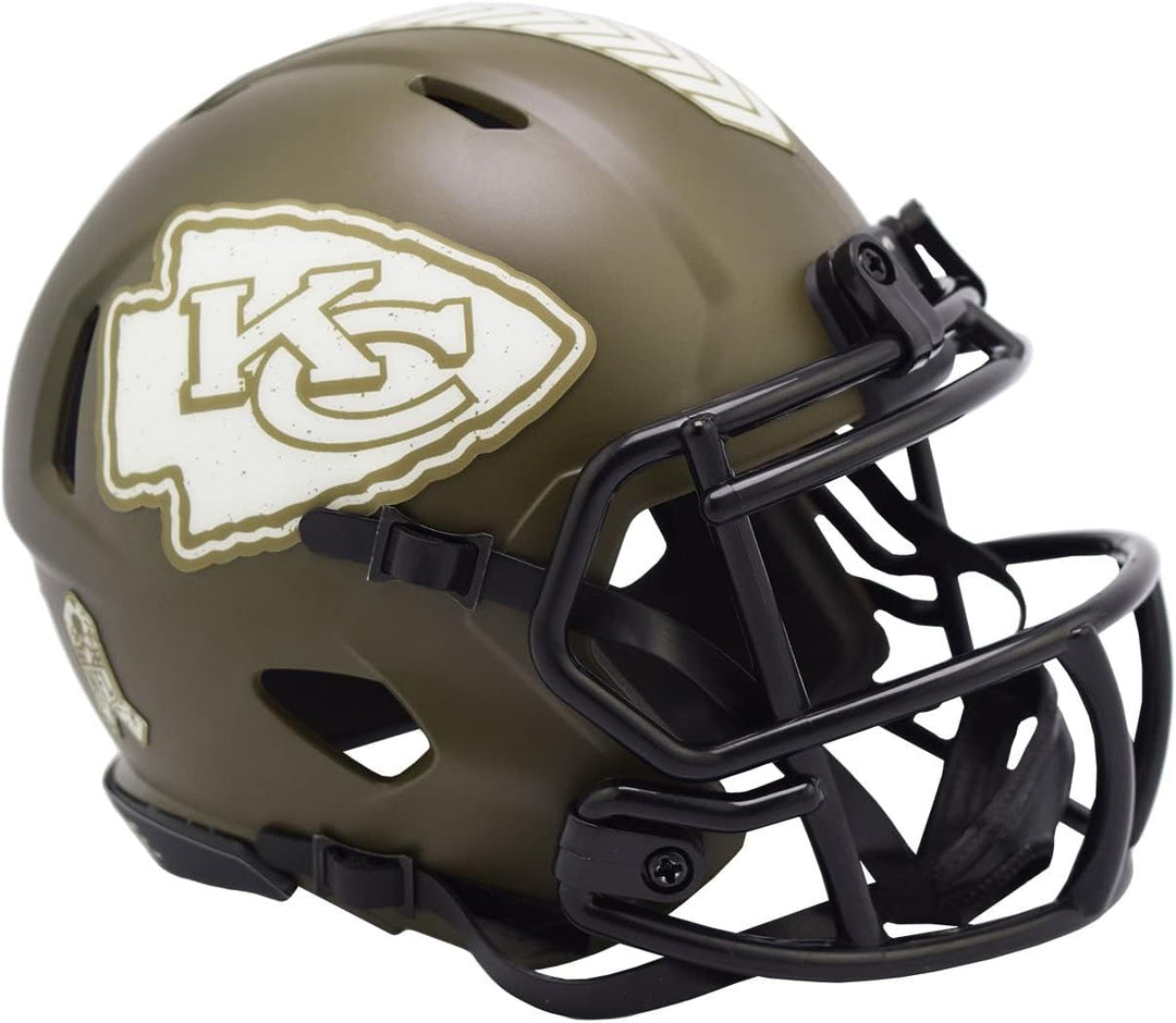 Riddell Speed Mini Football Helm Salute Kansas City Chiefs