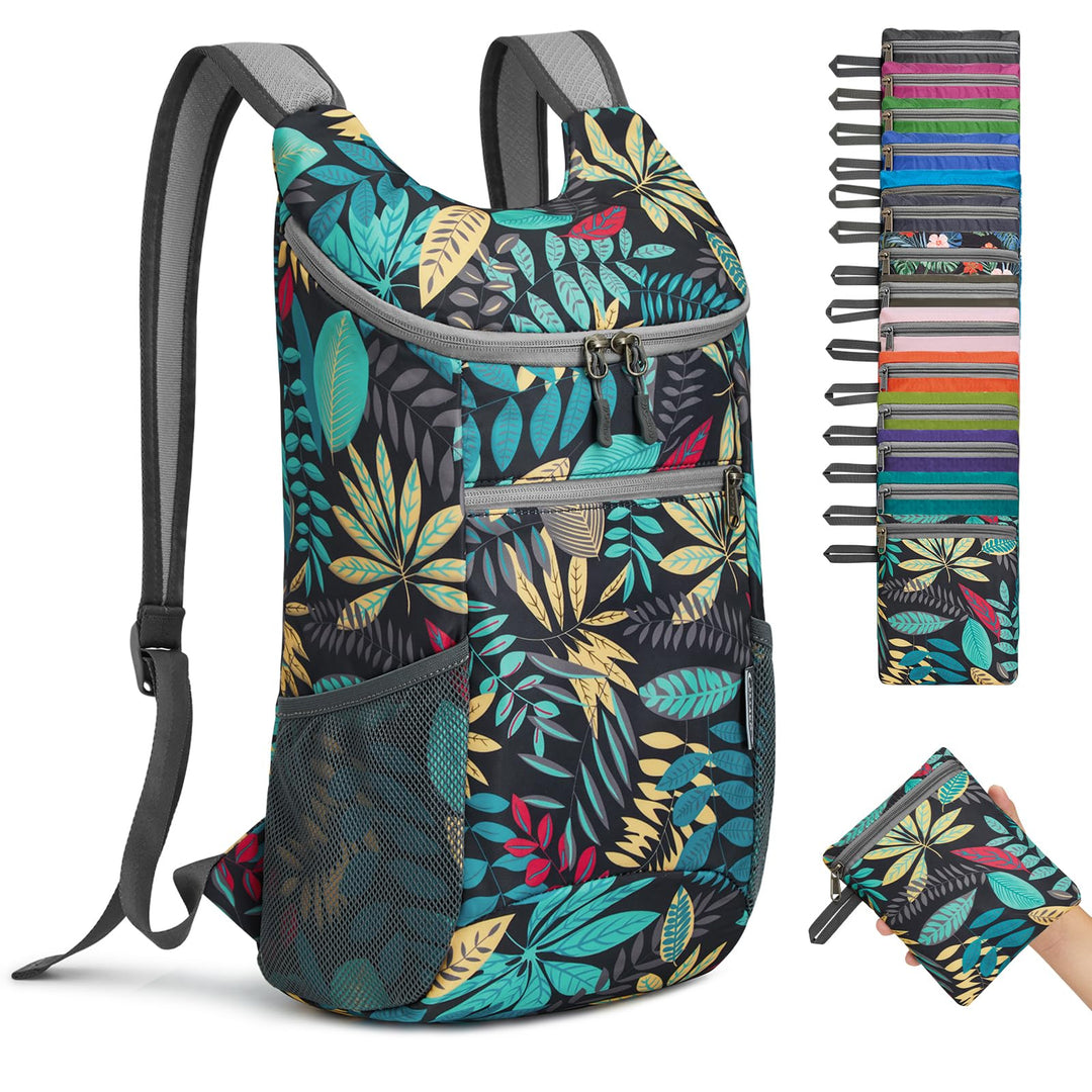 G4Free Ultraleichter 11 l kleiner faltbarer Rucksack für Reisen, Wandern, Radfahren, Wandern oder Me