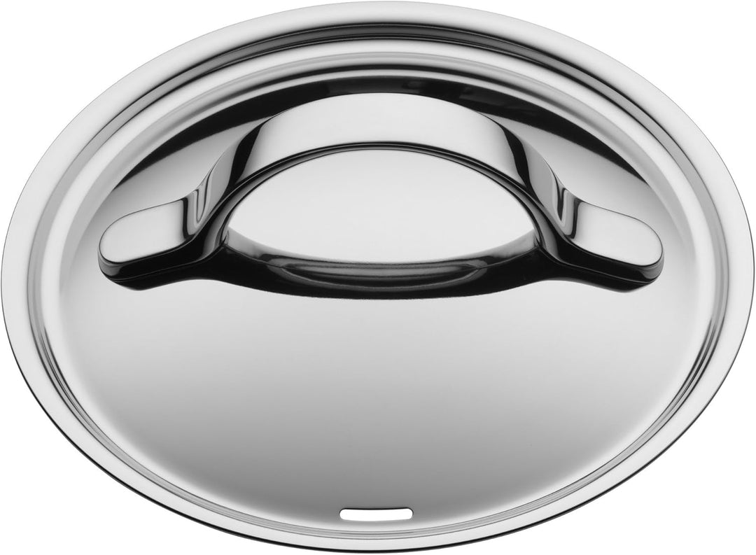 WMF Concento Kochtopf gross 20cm, Metalldeckel mit Dampföffnung, Fleischtopf Induktion 4l, Cromargan