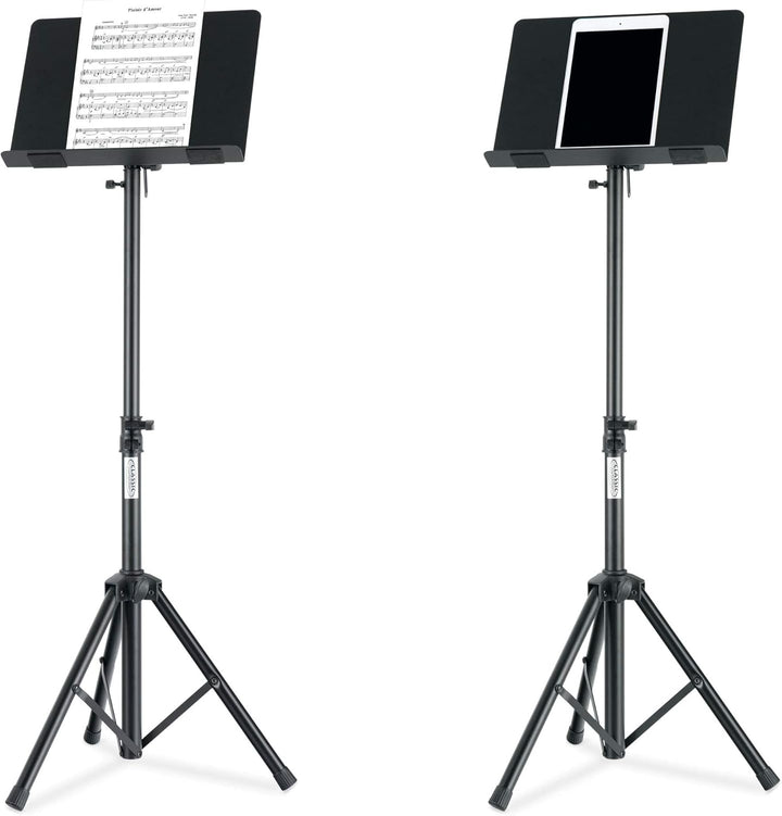 Classic Cantabile OST-350 2-in-1 Notenpult - als Notenständer und als Tischpult oder Buchständer ver