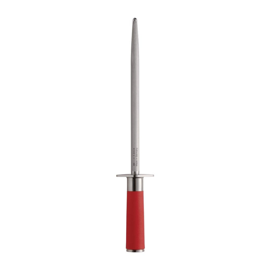 F.Dick Wetzstahl, Red Spirit (25 cm Klinge, Standardzug, Kunststoffgriff, 65°HRC), 71741252, 37.4 cm