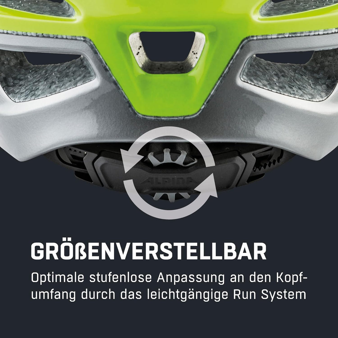 ALPINA MYTHOS 3.0 - Leichter, Optimal Belüfteter & Anpassbarer Fahrradhelm Mit Antibakteriellen Pols