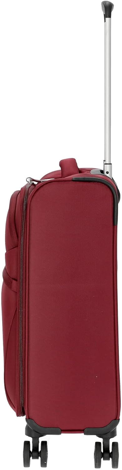 D&N Travel Line 9104-4-Rollen-Kabinentrolley S 55 cm Bordeaux, Bordeaux