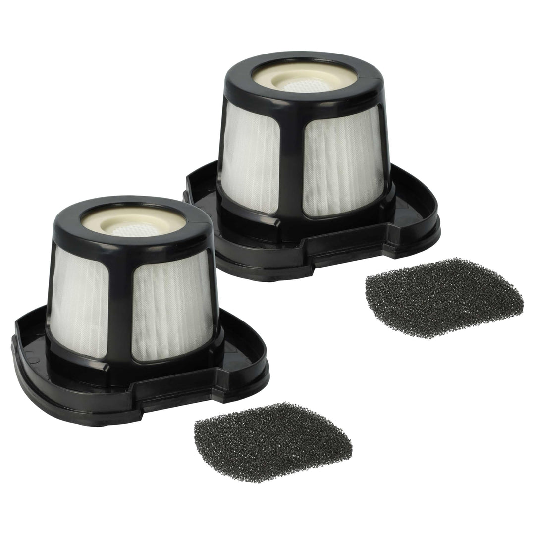 vhbw 2x Motorschutz-Filter Ersatz für Bissell 2278N, 1614212, 1614204, 1614203 für Staubsauger