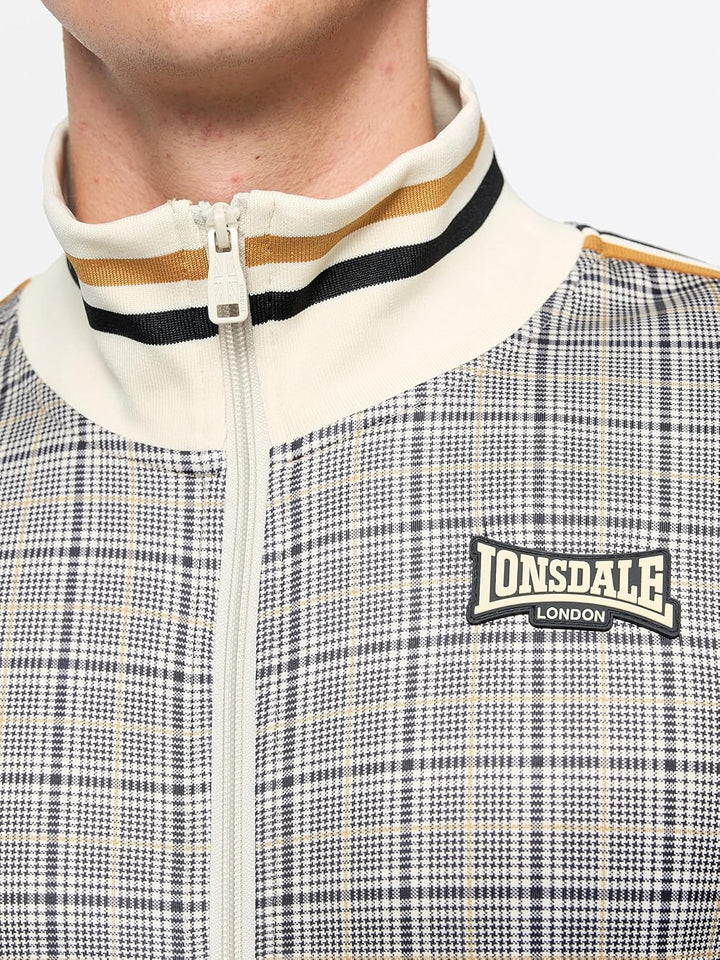 Lonsdale Herren Athboy Track Suit S Sand/Brown, S Sand/Brown