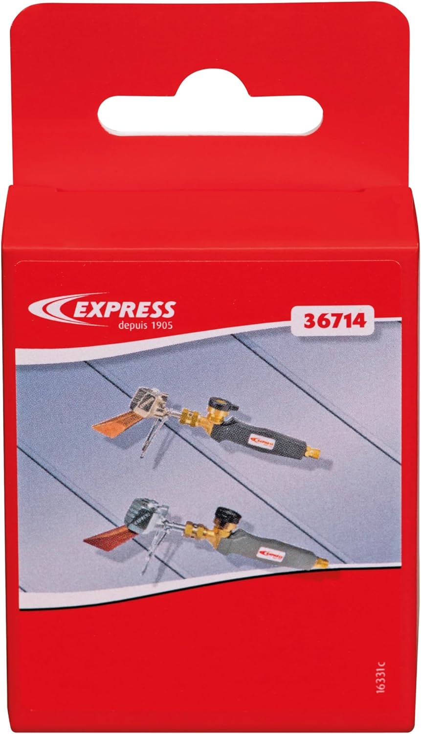 Lötkolben Set - Lötlampe mit Piezozündung - Dachrinnen Lötset - Schweissbrenner - Lötzubehör - Set a