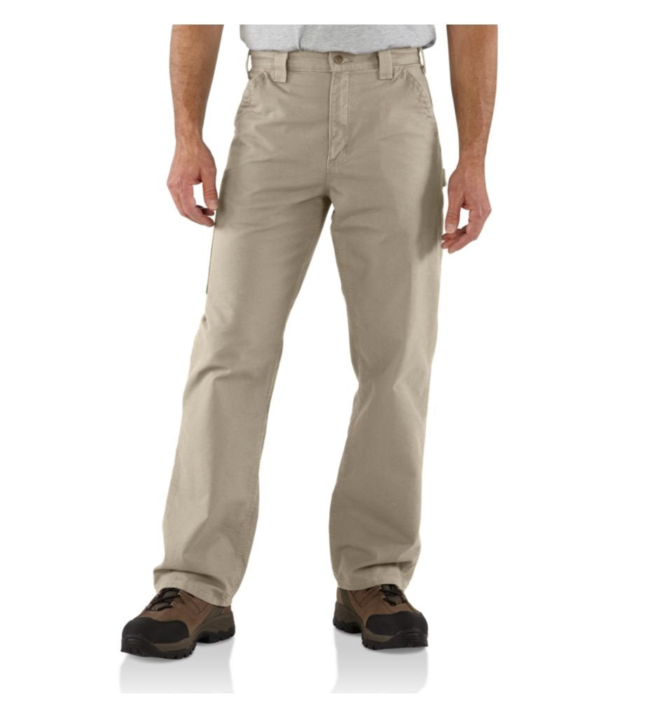 Carhartt Herren Latzhose aus Leinen Canvas Work Latzhose Hose Canvas Work Latzhose B151 36W / 34L He
